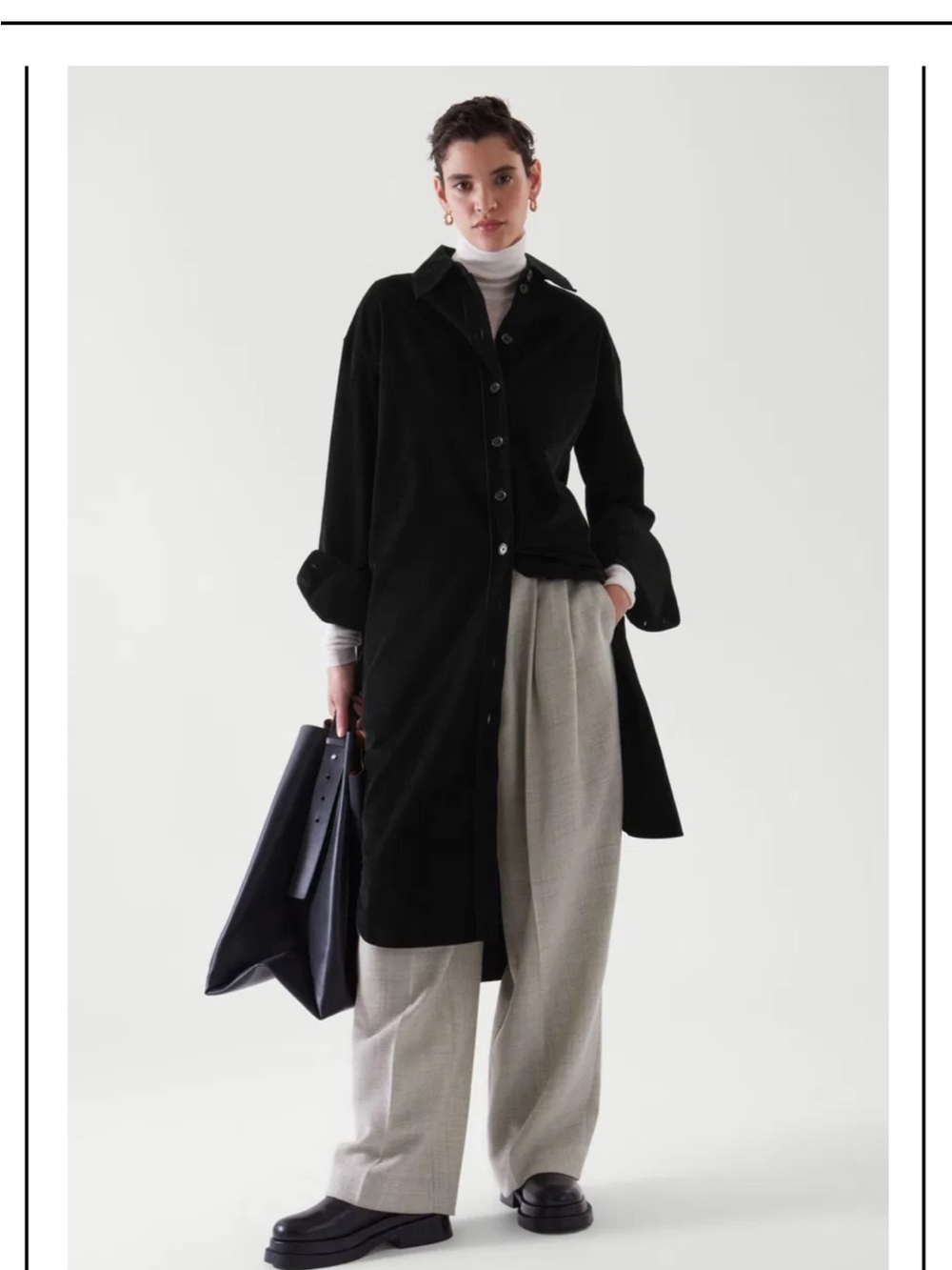 COS Corduroy Shirt Dress